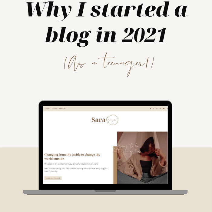 The reason of this blog: Why I started a blog in 2021